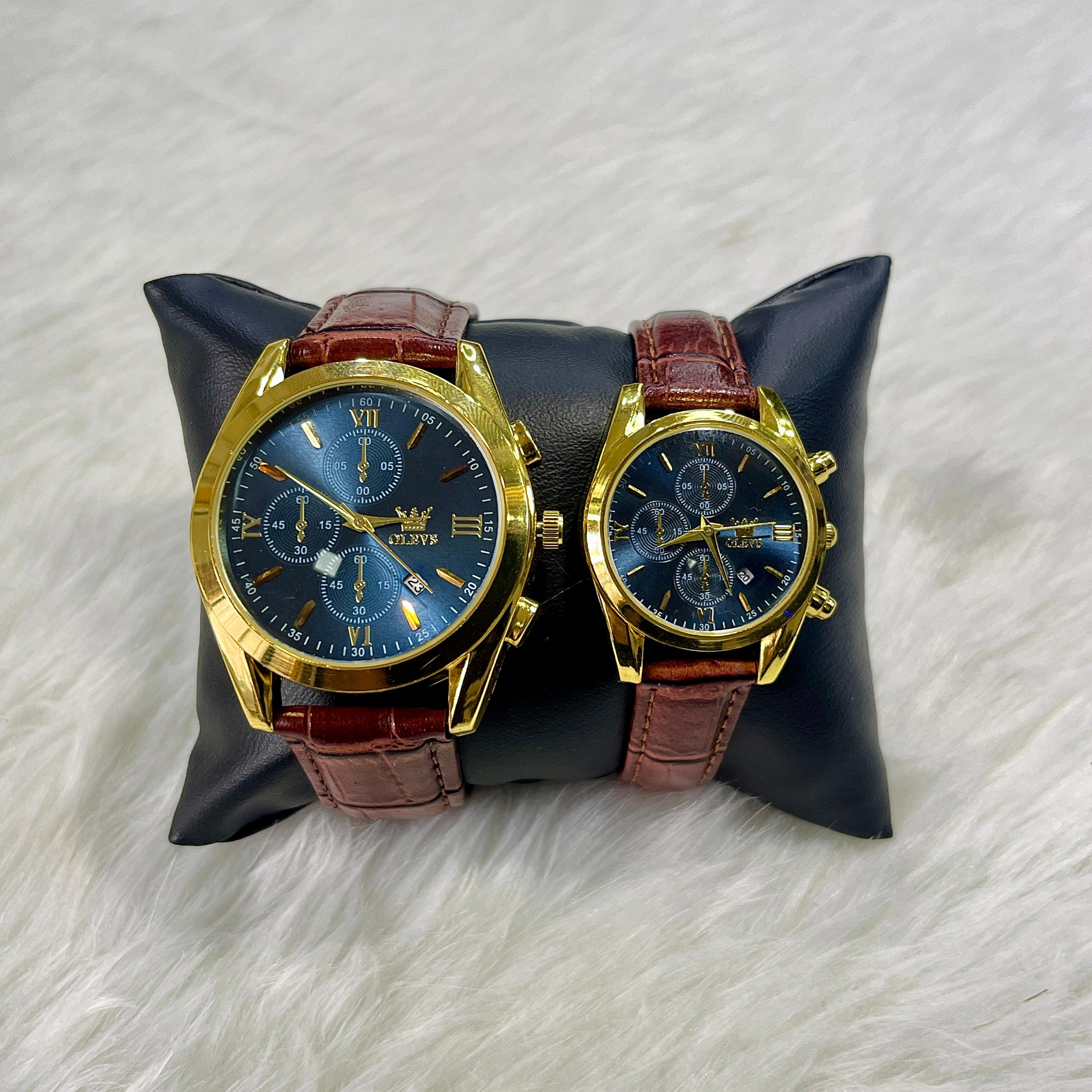 Olevs Casual Couple Watch Quartz Wrist watch