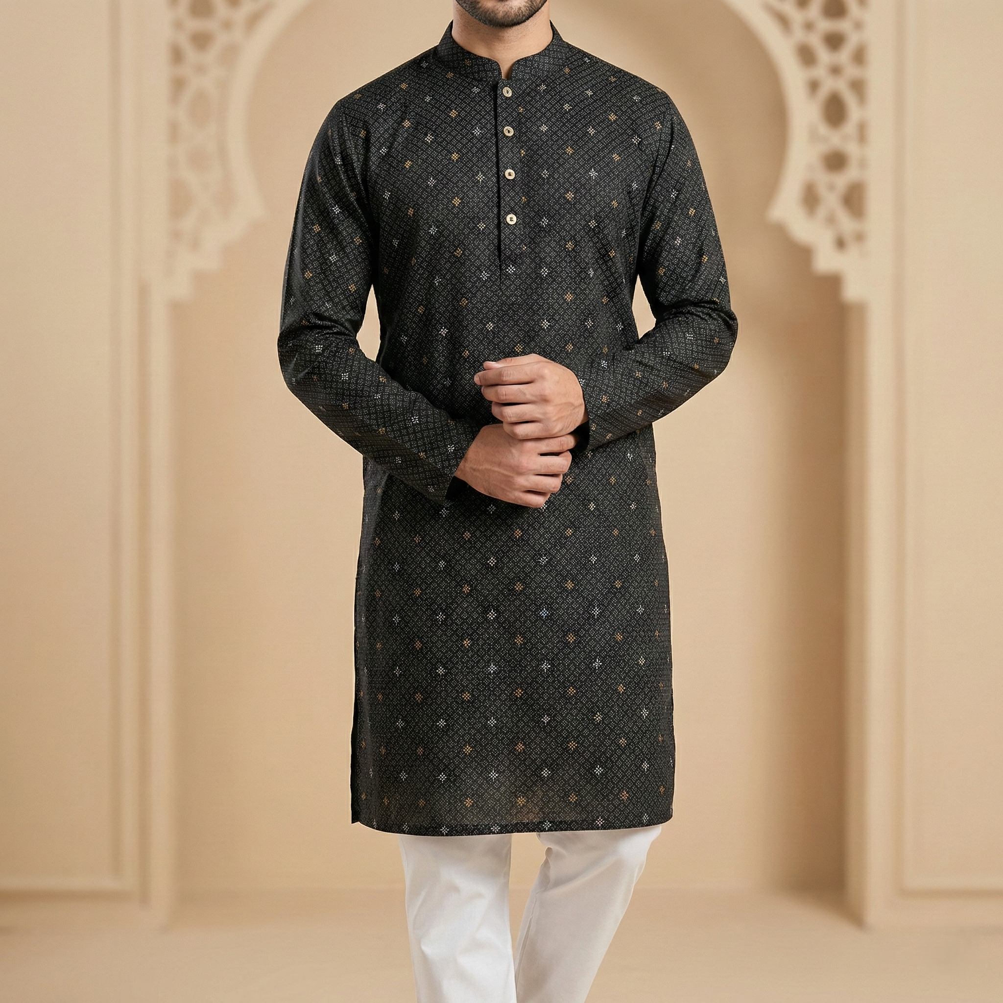 Men's Cotton luxury Punjabi 12835