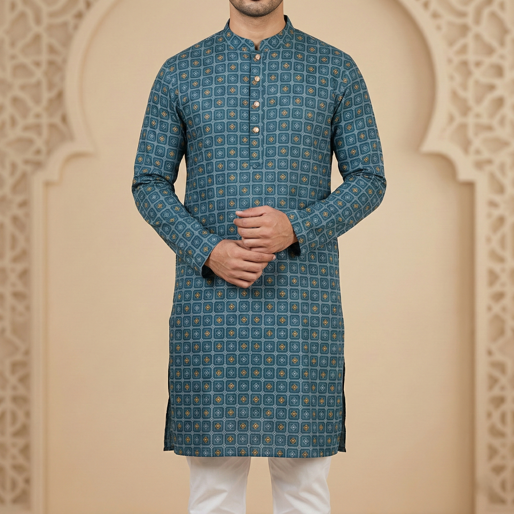 Men's Cotton luxury Punjabi 12848