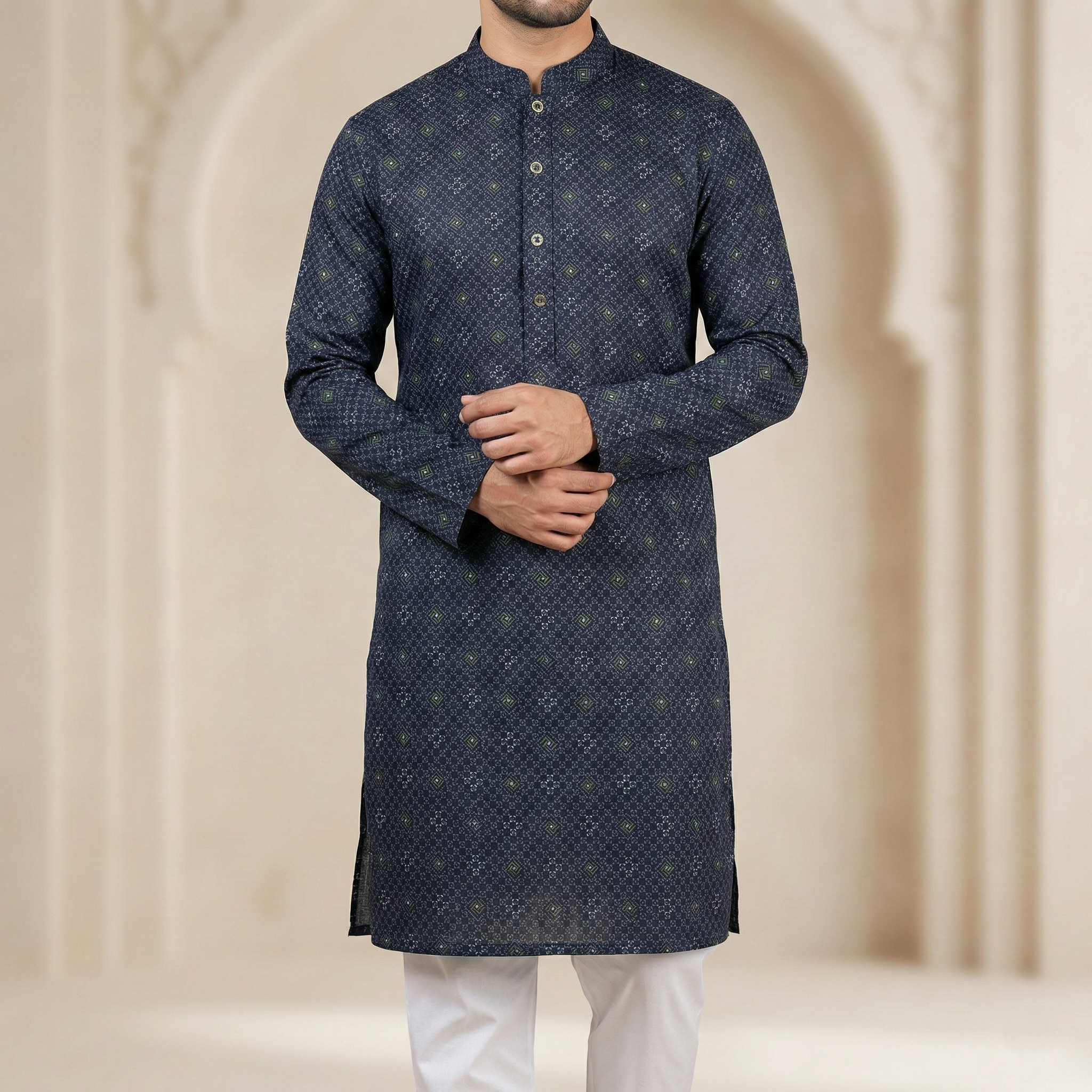 Men's Cotton luxury Punjabi 12850